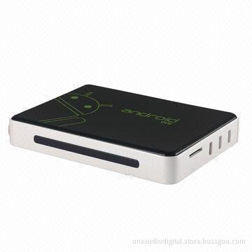 Android-based TV Box + DVB T Receiver, Built-in Wi-Fi